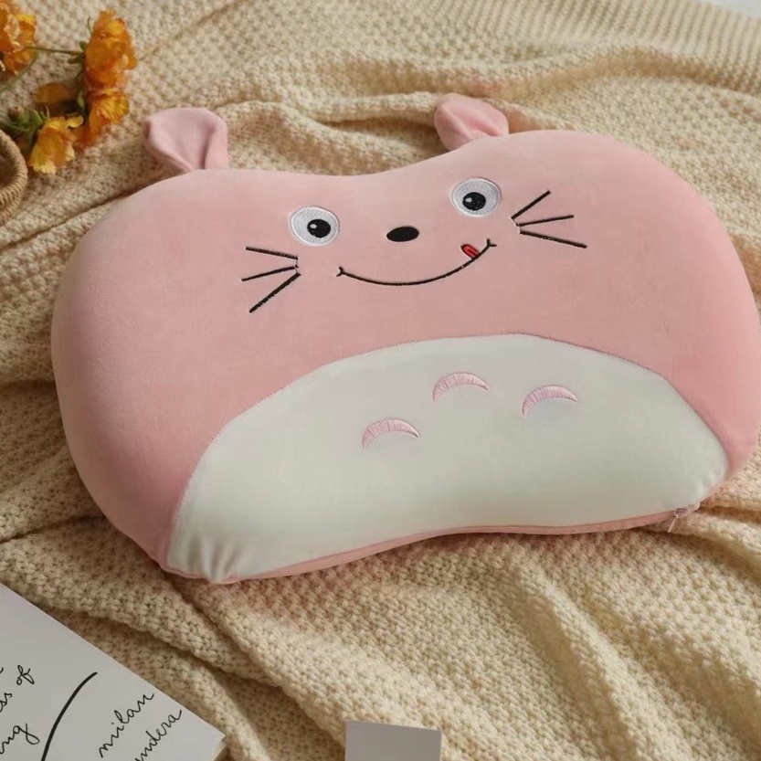 Gối cao su non hình thú cho bé , gối ôm gối đầu êm mềm size 35x55cm SHOP vũ thị thơm