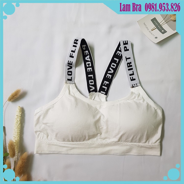 Áo Bra Tập Thể Thao Viền Chữ, Áo tập Gym Yoga Dây Viền Chữ Siêu Hot