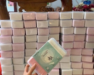 Bông tẩy trang 3 màu