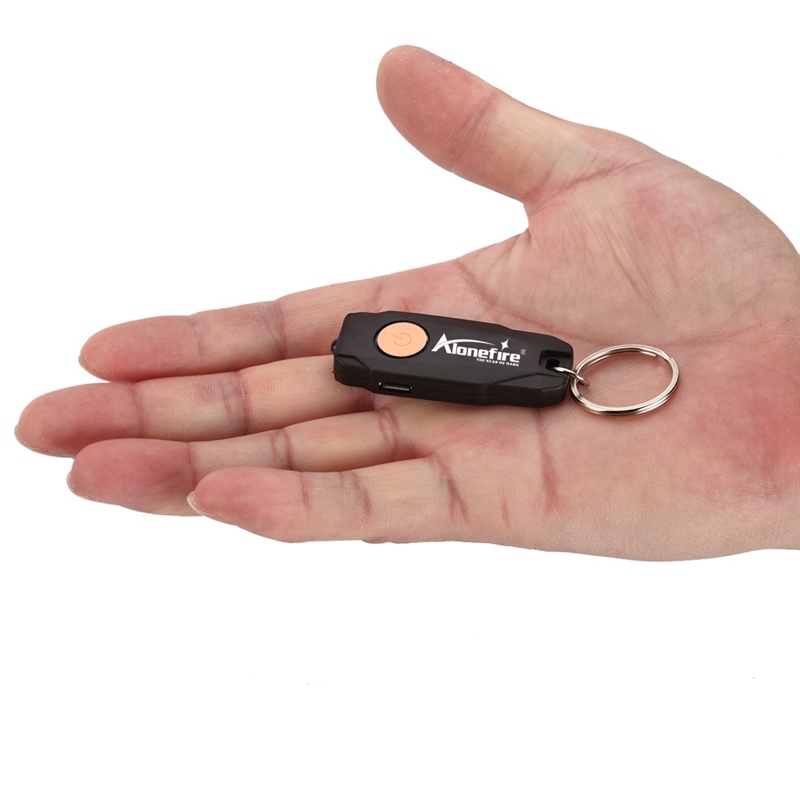 Đèn pin ALONEFIRE Y06 mini gắn móc khóa tiện dụng