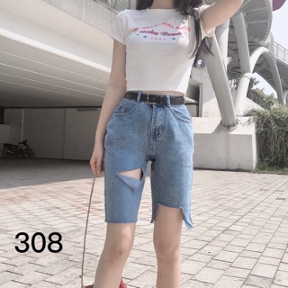 ☀️Quần Ngố Nữ Rách PT