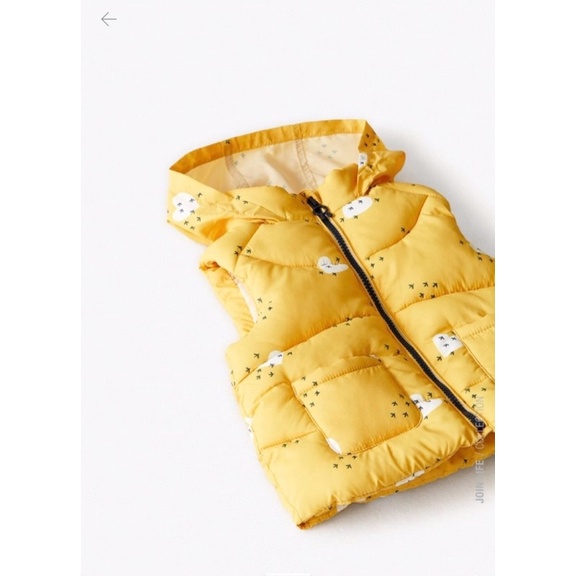 Áo Gile Phao ZRA Bé Gái