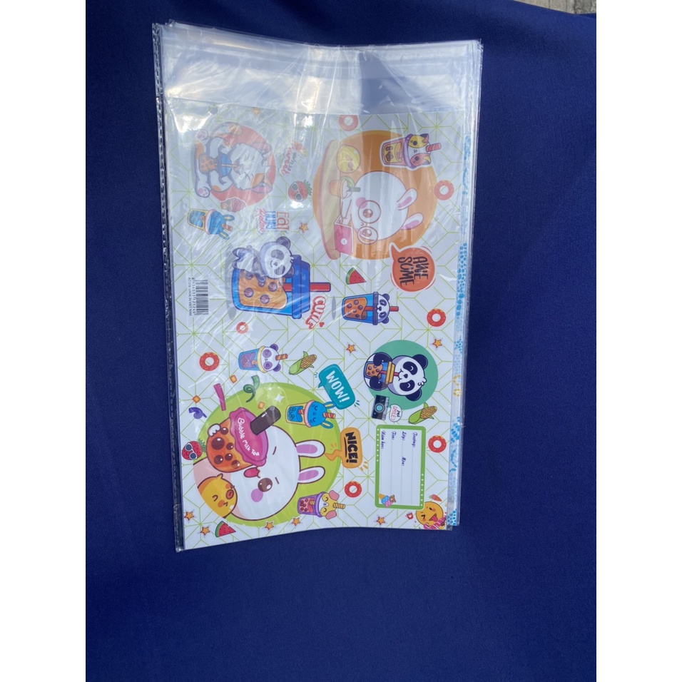 BÌA BAO TẬP 2IN1 MẪU HOẠ TIẾT xinh xắn