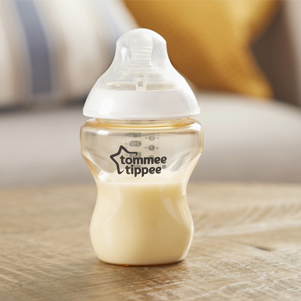 Combo 2 Bình sữa PPSU ty siêu mềm tự nhiên Tommee Tippee Closer to Nature 150ml & 260ml