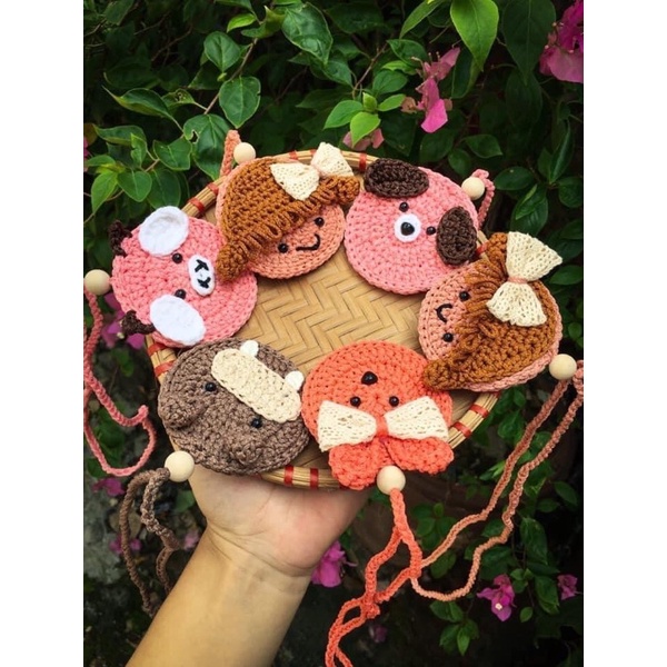 Túi tỏi handmade cho bé, túi tránh vía, túi trẻ sơ sinh