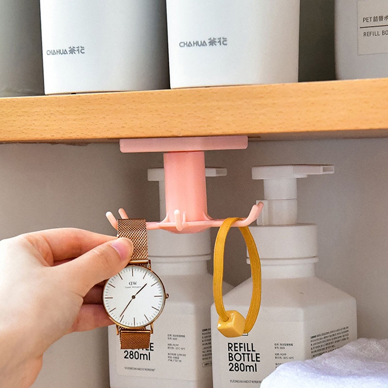 Giá Treo Đồ Dùng Nhà Bếp Có Thể Xoay Tiện Dụng