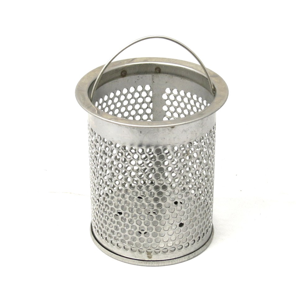 Lưới lọc rác bồn rửa chén bát, lavabo inox (màu bạc)