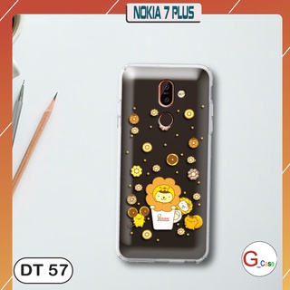 Ốp lưng dẻo nokia 7 plus - in hình