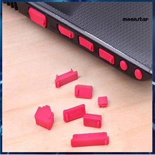 Set 13 nút bịt cổng cắm máy tính xách tay/ máy tính bảng chống bụi làm bằng silicon chuyên dùng