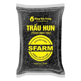 Trấu hun nguyên hạt Sfarm