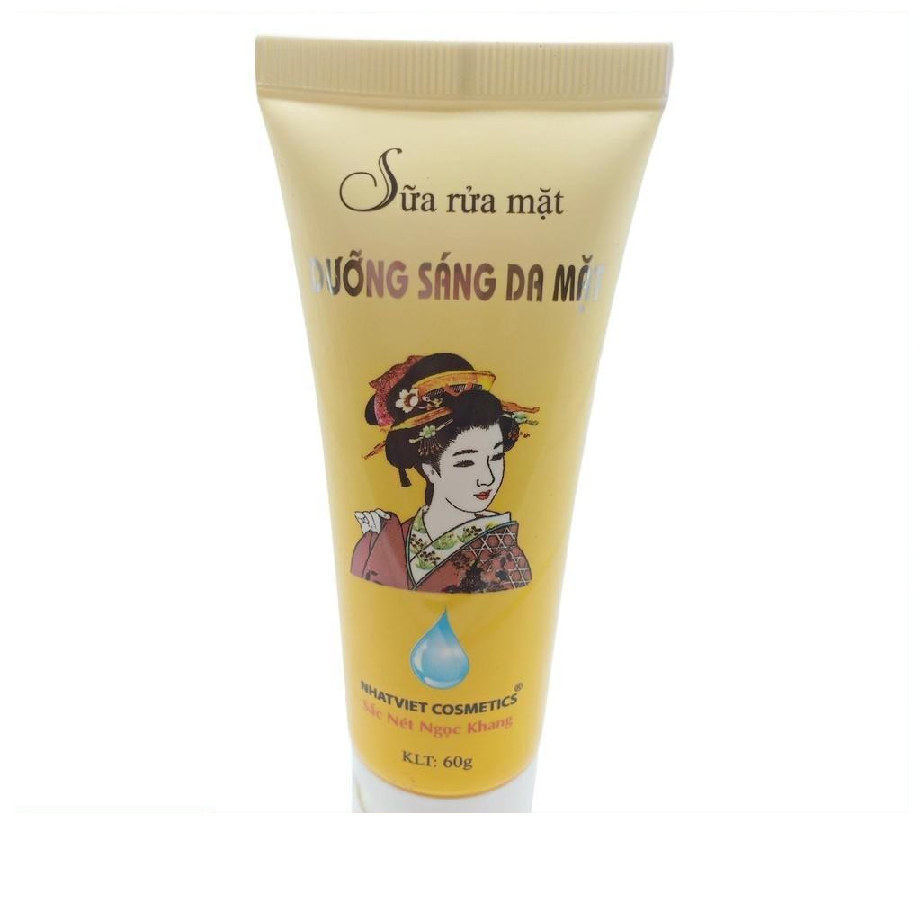 Sữa rửa mặt dưỡng sáng da mặt Sắc Nét Ngọc Khang 60g