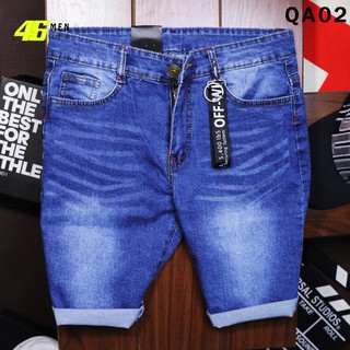 Quần short jean nam, phong cách đơn giản MFS015