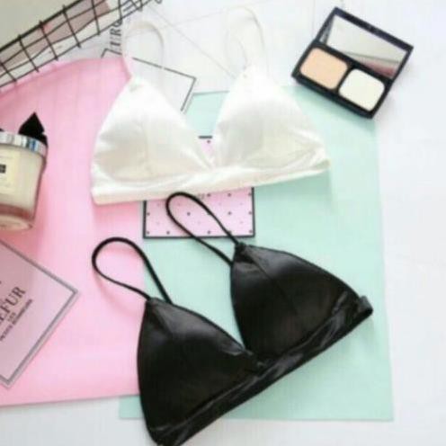 Bralette satin dây mảnh siêu sexy
