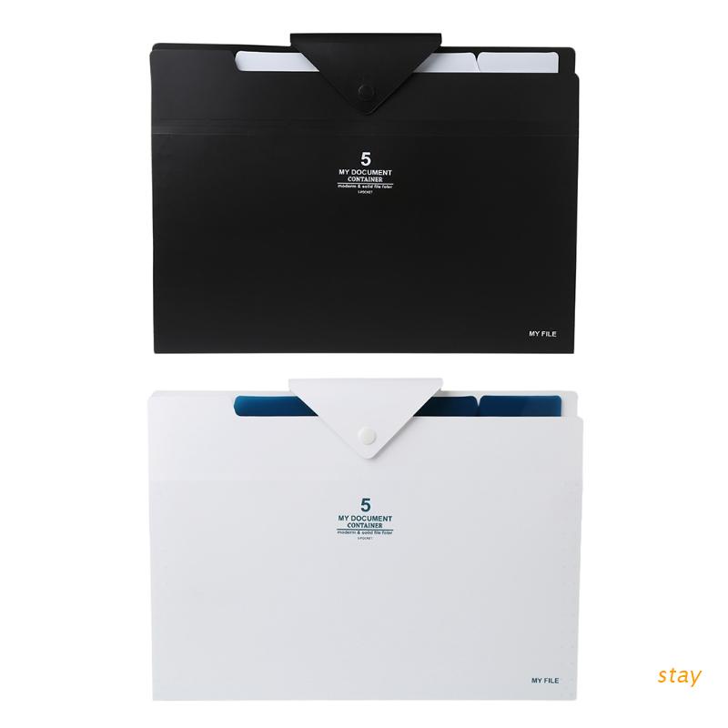 Bìa đựng tài liệu 5 ngăn khổ A4 tiện dụng