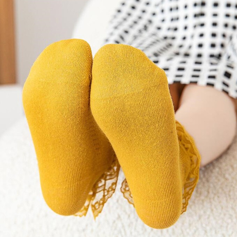 Vớ Lưới Cotton Thoáng Khí Màu Sắc Ngọt Ngào Dành Cho Bé Gái