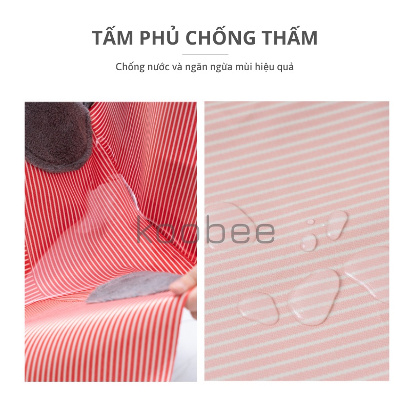 Tạp Dề Nhà Bếp Cao Cấp Tích Hợp Khăn Lau Tay Chống Bám Bẩn, Dầu Mỡ Hiệu Quả KOOBEE (NB03)