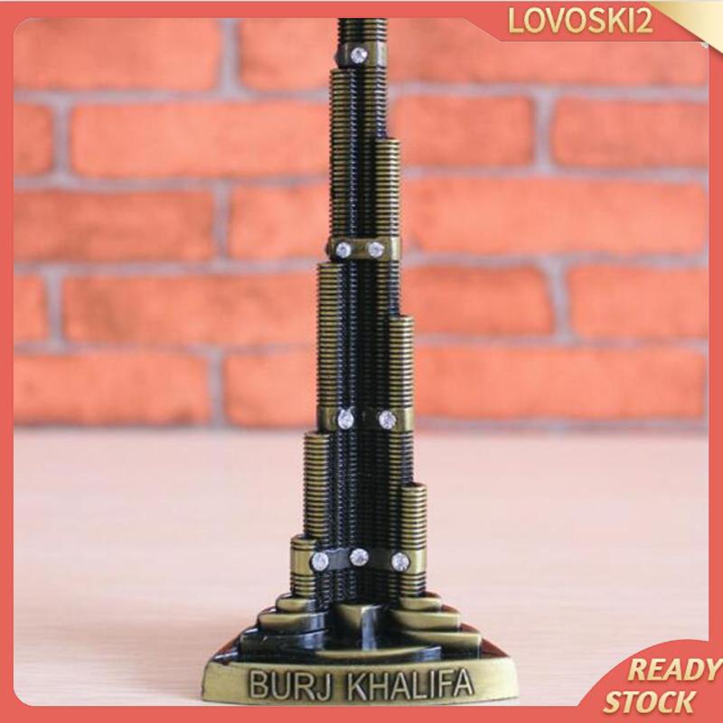 Mô Hình Tháp Burj Khalifa 2 22cm Bằng Kim Loại Trang Trí Nhà Cửa / Văn Phòng