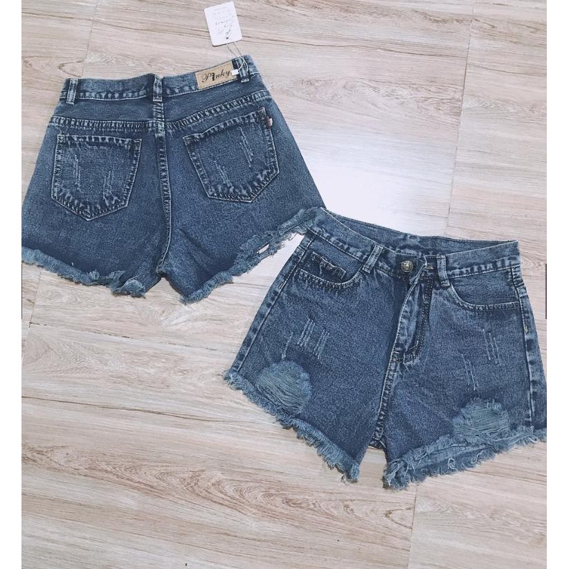 quần short jean nữ xám vừa rách 2 bên cào ( short jean CÓ HÌNH THẬT ) 0321IK