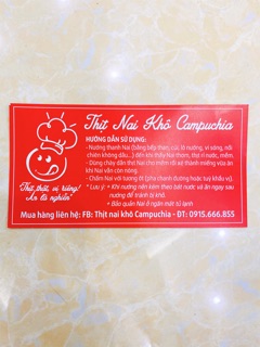 Thịt nai khô Campuchia