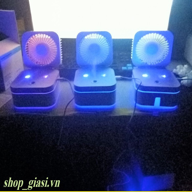 Quạt Phun Sương Kèm Đèn Ngủ Hót Nhất 2021 [ảnh thật] | BigBuy360 - bigbuy360.vn