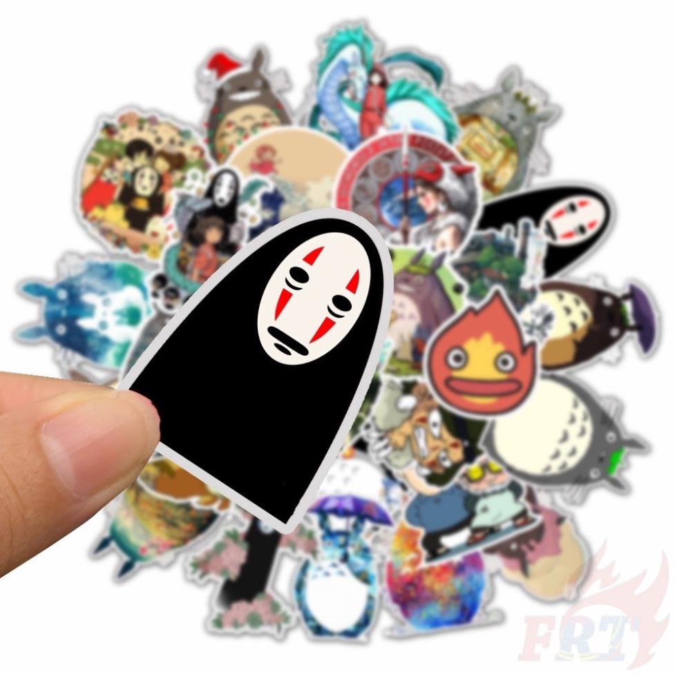 [STICKER 1K] SET 50 STICKER TOTORO SIÊU CHẤT DÁN TRANG TRÍ ĐT LAPTOP VALI TƯỜNG TỦ KỆ MŨ BẢO HIỂM XE MÁY NOTEBOOK