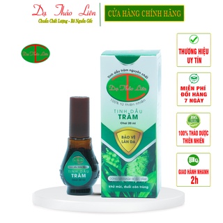 Tinh dầu tràm dạ thảo liên 100% thảo dược thiên nhiên 20ml | 100% natural herbal tea tree essential oil 20ml