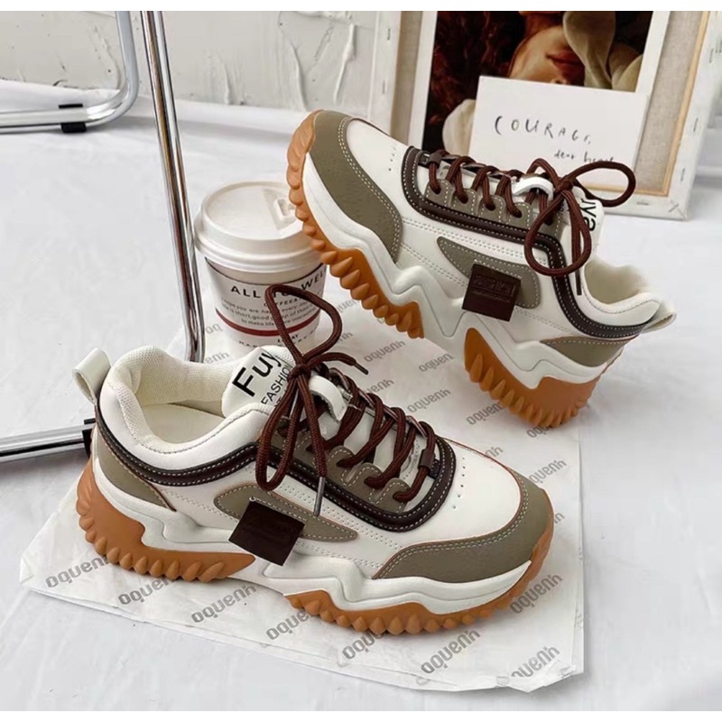 Giày thể thao nữ dáng sneaker mẫu mới nhất năm 2022 mã HV 12