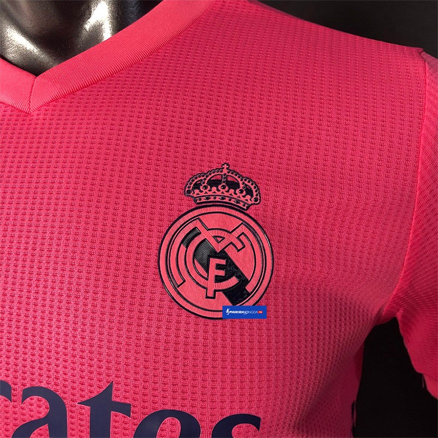 Áo Real Madrid hồng sân khách 2020-2021, áo Real Madrid sân khách 2021 hồng SF ❝Thái Lan❞