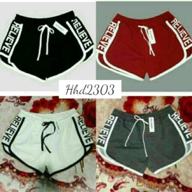 Quần đùi đẹp ống rộng (in chữ 2 sườn.)