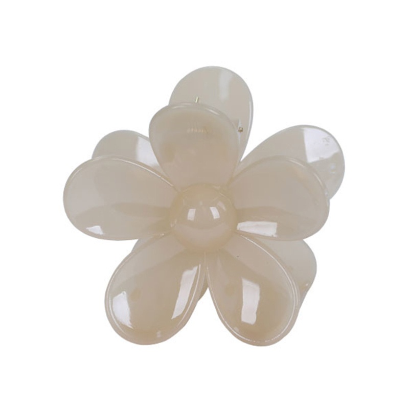 Kẹp Tóc Hoa Lớn Màu Nhám Xinh Xắn Cho Nữ