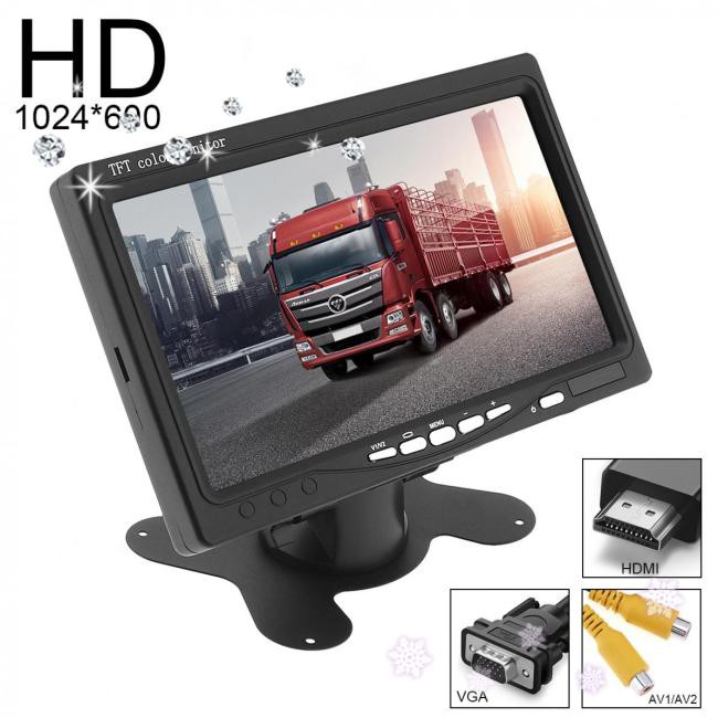 Màn Hình Siêu Mỏng Tft Lcd Hd 7 Inch Cho Xe Hơi