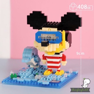 [Có Sẵn] Mini Block - Mô Hình Lắp Ghép - Lego Mini Mickey size M
