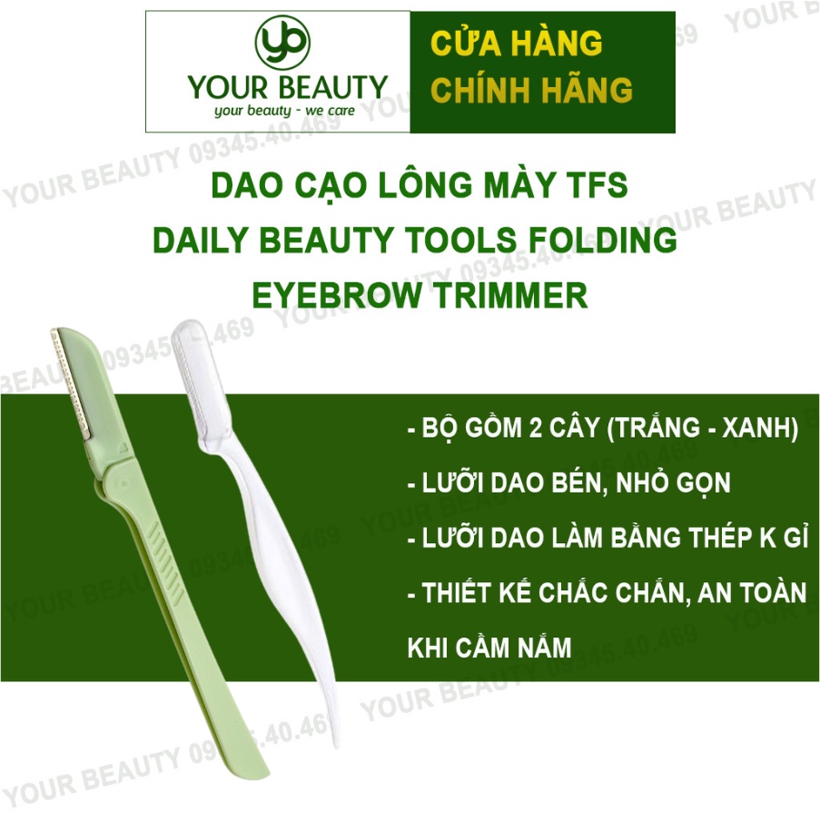 Dao Cạo Lông Mày The Face Shop Daily Beauty Tools Folding Eyebrow Trimmer
