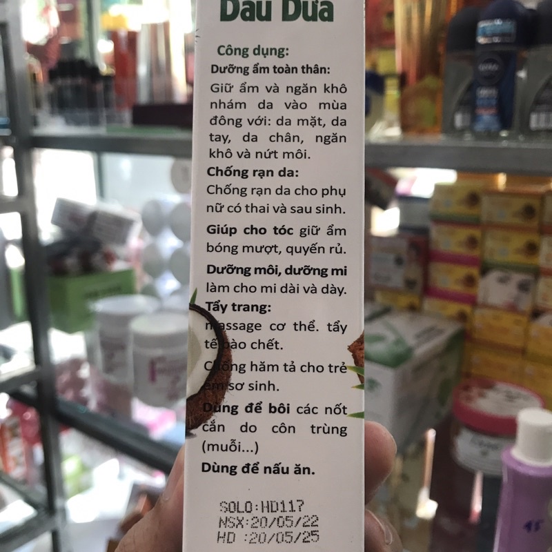 Dầu Dừa Nguyên Chất EVA OIL 100ml