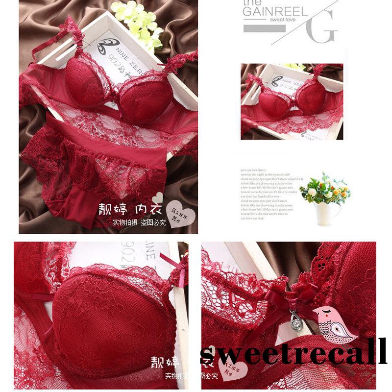 Set đồ lót ren có mút đệm quyến rũ dành cho nữ | BigBuy360 - bigbuy360.vn