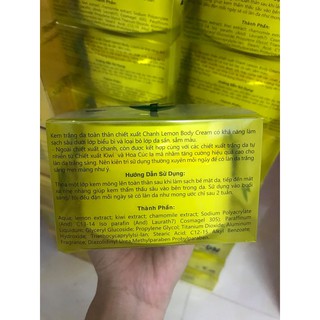 [Chính hãng] Body Lemon Chanh Whitening