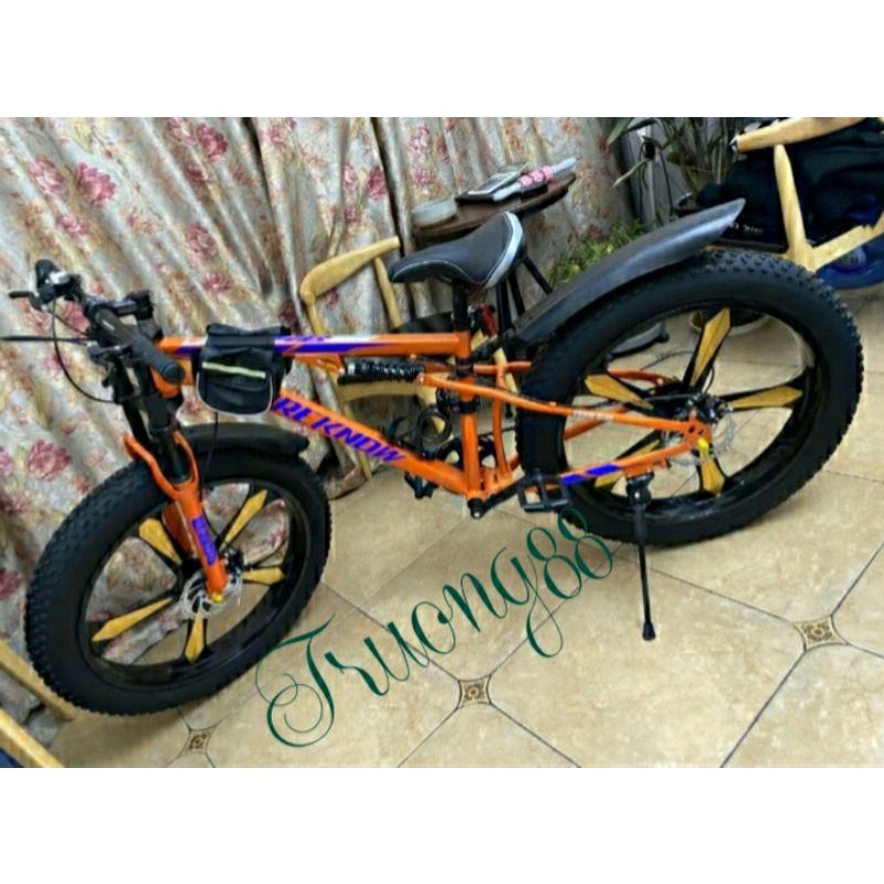 XE ĐẠP BÁNH BÉO Foreknow T1 size 26inh