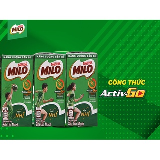THÙNG 48 HỘP SỮA MILO LÚA MẠCH (ỐNG HÚT)