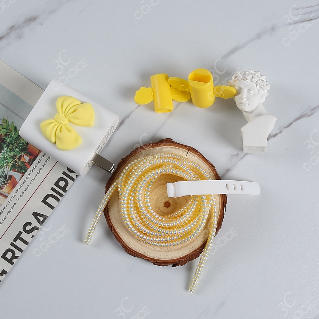 Ốp điện thoại kèm dây cáp sạc 40w DIY cho Huawei Mate 30Pro / Nova7SE/P30Pro