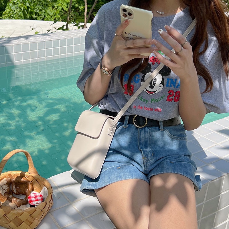 Túi Đeo Chéo Đựng Điện Thoại 2022 Phong Cách Nhật Hàn Cổ Điển Thời Trang Cho Nam Và Nữ