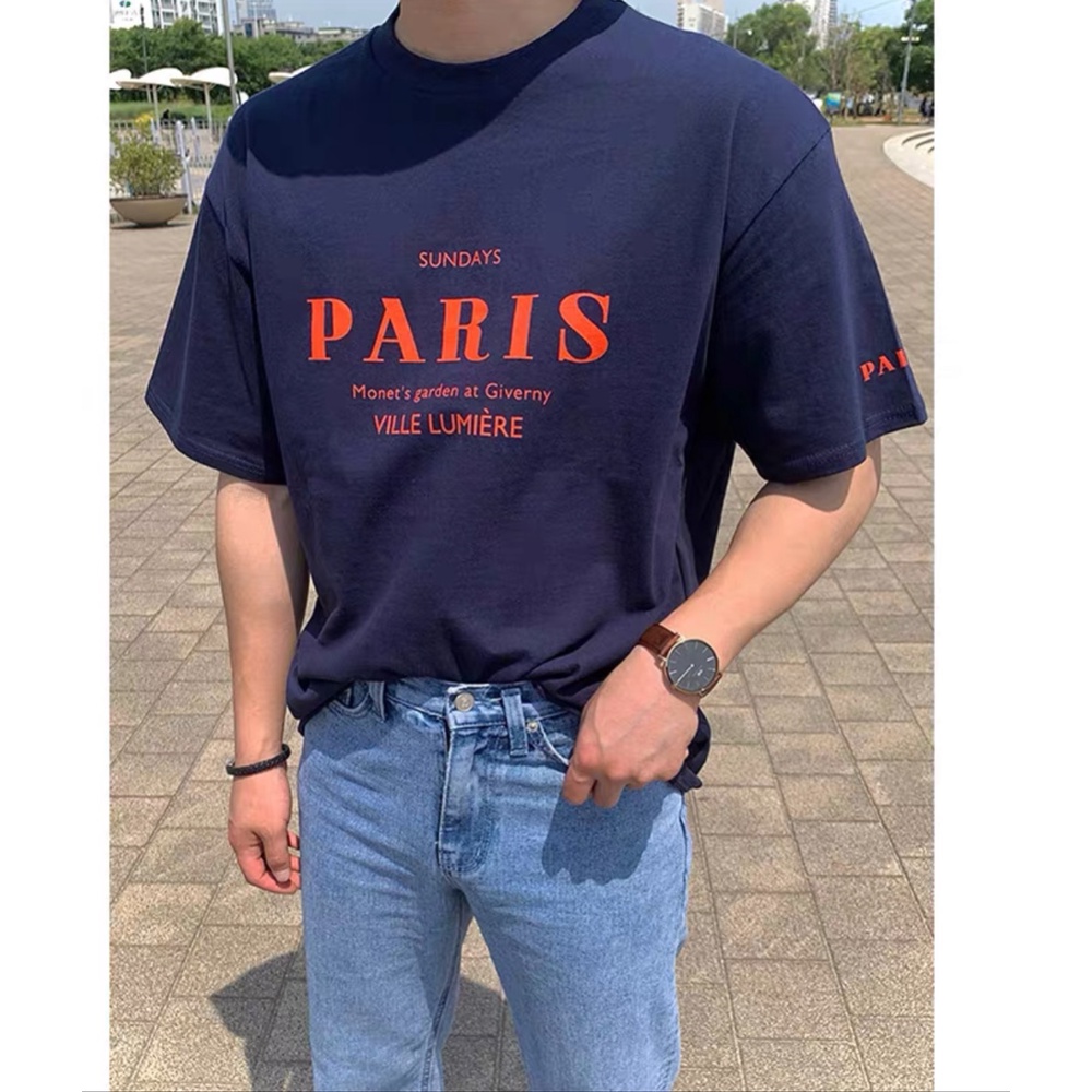 Áo thun Stee PARIS SUNDAYS CVC - Giá sỉ Unisex