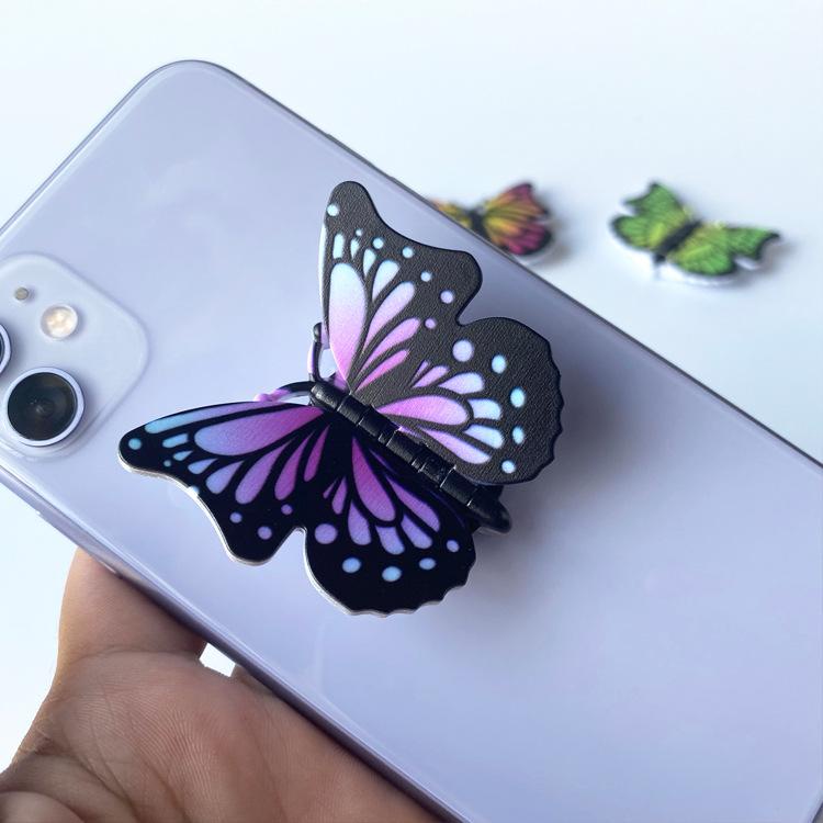 Giá Đỡ Nhẫn Gắn Điện Thoại Siêu Nhẹ Chống Rơi Sử Dụng Tiện Lợi - Ring butterfly