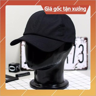 Nón lưỡi trai kaki đen trơn