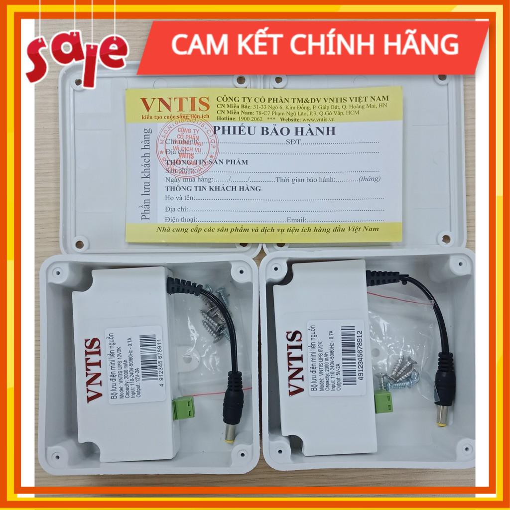 Bộ lưu điện liền nguồn cho camera wifi 5V2A,Lưu trữ 2h|bộ lưu điện kèm pin