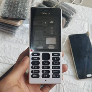 Bộ vỏ + sườn + phím nokia 206 zin hàng cao cấp