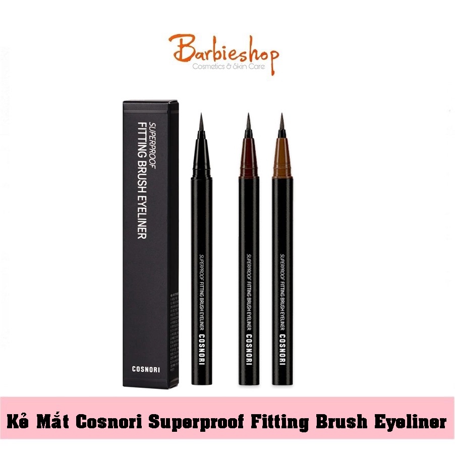 Kẻ mắt Cosnori Superproof Fitting Brush Eyeliner