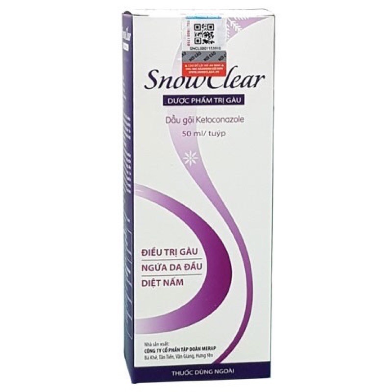 Dầu gội Snowclear chai