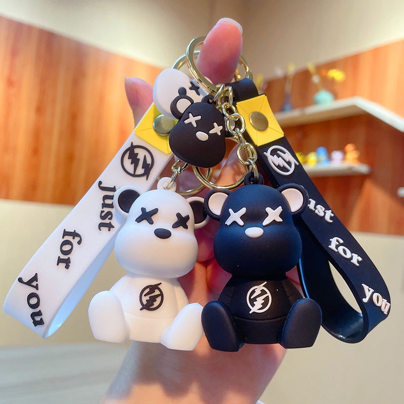 Móc Khóa Hình Gấu Bông Hoạt Hình Dễ Thương