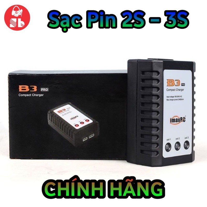 [Chính Hãng] Sạc B3 Pro Imax - Sạc Cân Bằng Cho Pin Lipo 2s 3s