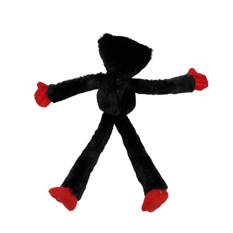 Newest 40cm Black Poppy Playtime Huggy Wuggy Plush Toy Soft Stuffed Monster Doll Kids gift